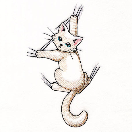 Hang in There Smiling Kitty