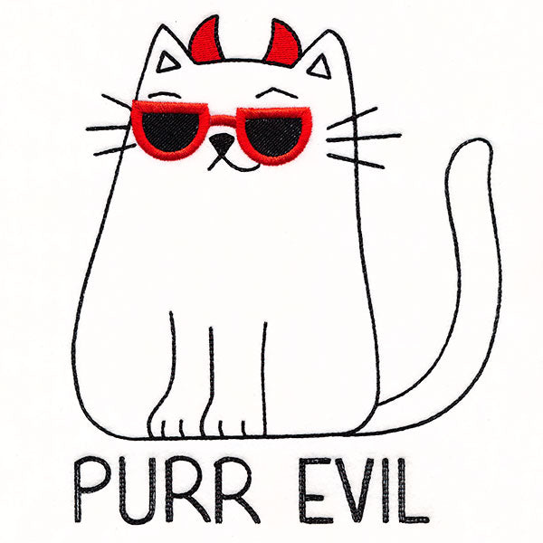 Purr Evil Cat