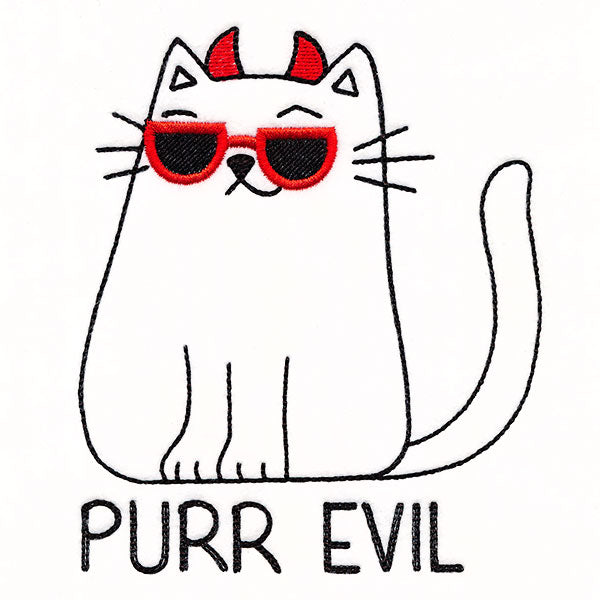 Purr Evil Cat