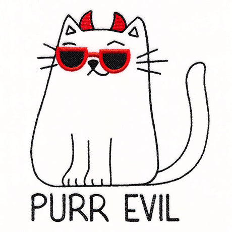 Purr Evil Cat