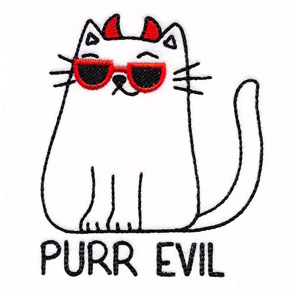 Purr Evil Cat