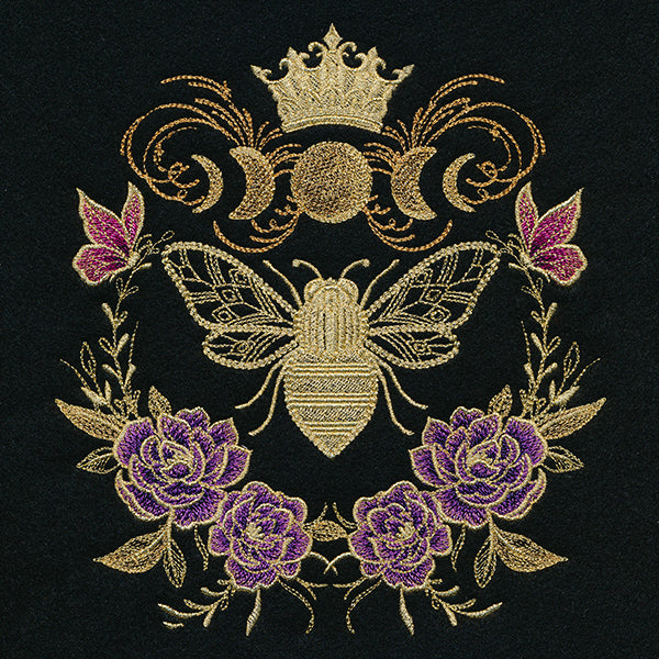 Celestial Queen Bee in Blooms