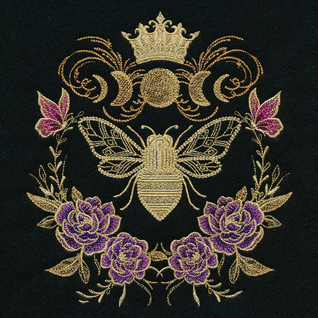 Celestial Queen Bee in Blooms