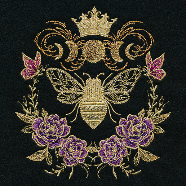 Celestial Queen Bee in Blooms