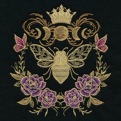 Celestial Queen Bee in Blooms