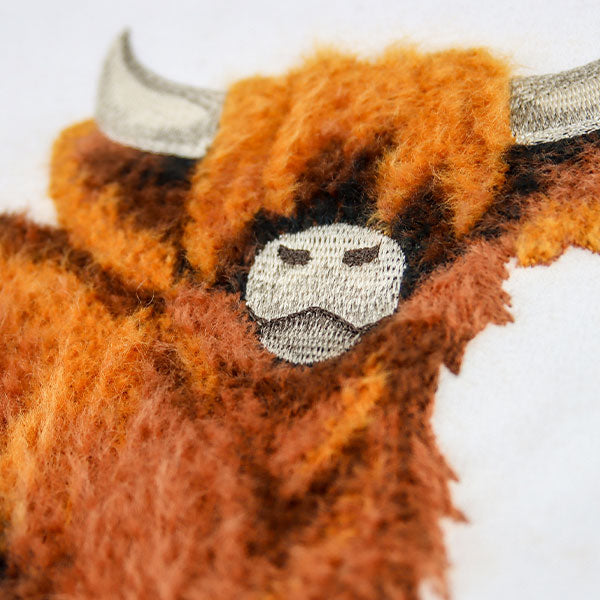 Brushed Highland Cow