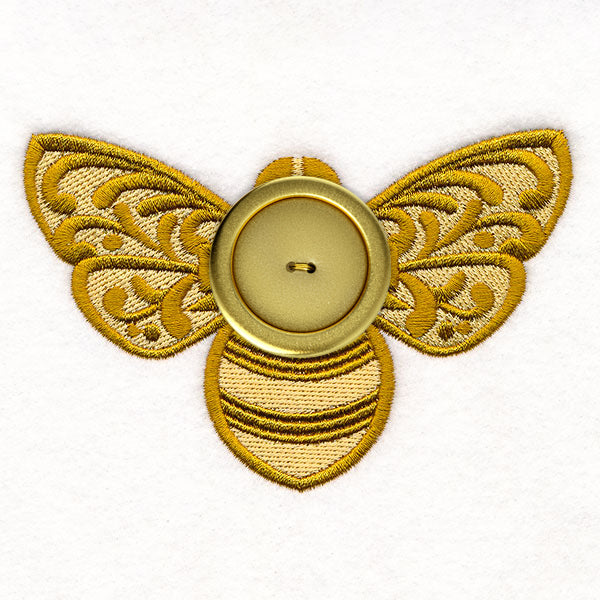 Elegant Bee Buttonhole