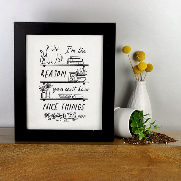 I'm the Reason You Can't Have Nice Things Bookshelf