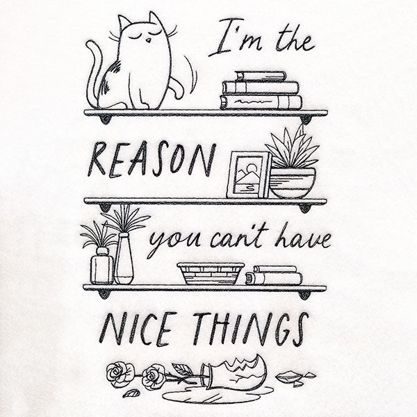 I'm the Reason You Can't Have Nice Things Bookshelf