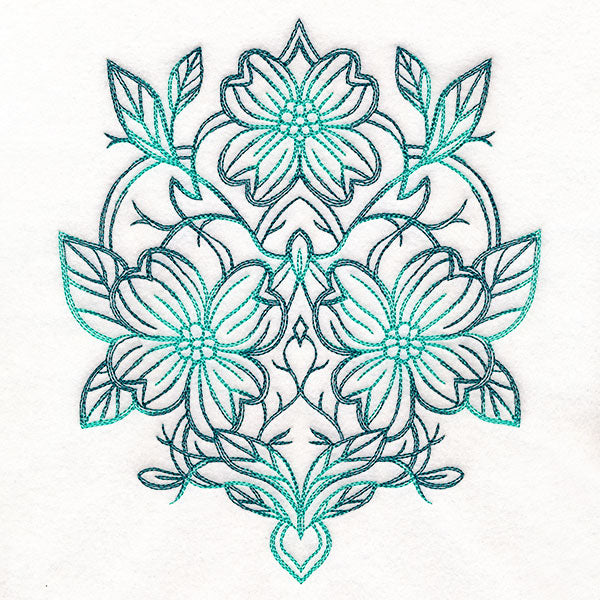 Dogwood Flower Crest