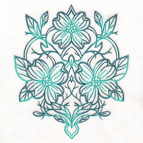 Dogwood Flower Crest