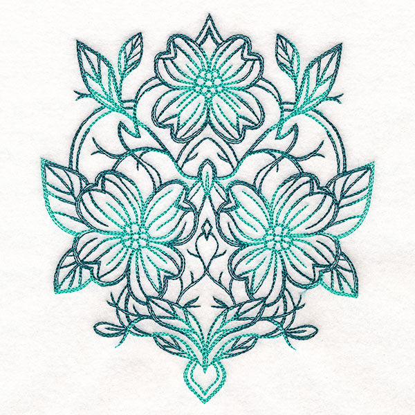 Dogwood Flower Crest