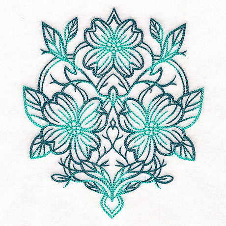 Dogwood Flower Crest