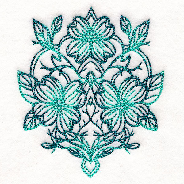 Dogwood Flower Crest