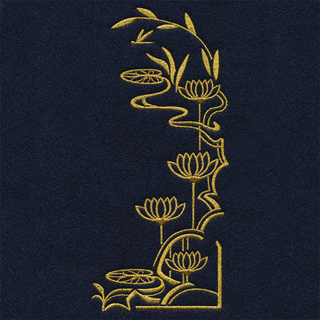 Gilded Floral Nouveau