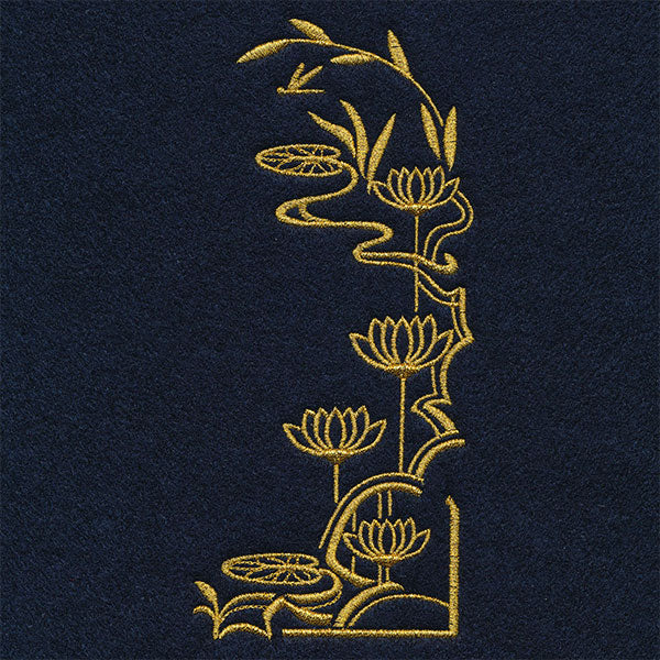 Gilded Floral Nouveau