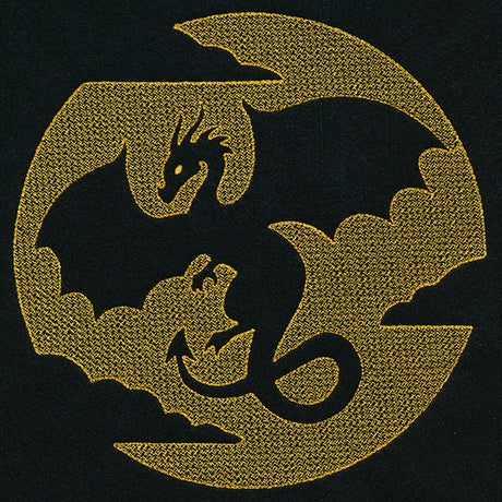 Mysterious Dragon (Embossed)
