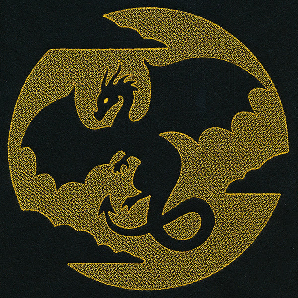 Mysterious Dragon (Embossed)