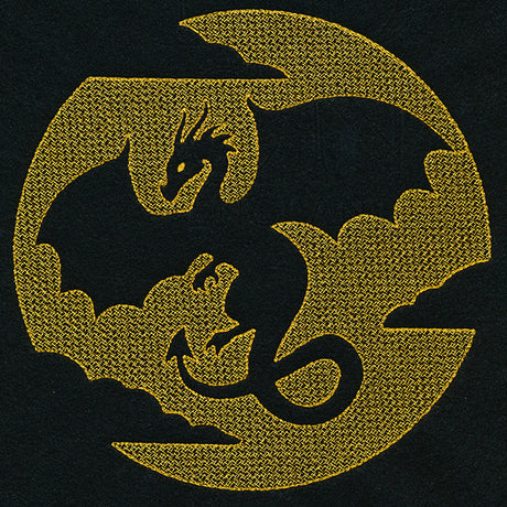 Mysterious Dragon (Embossed)