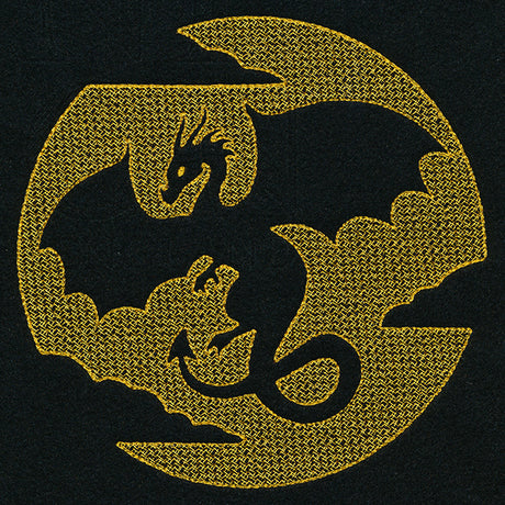 Mysterious Dragon (Embossed)
