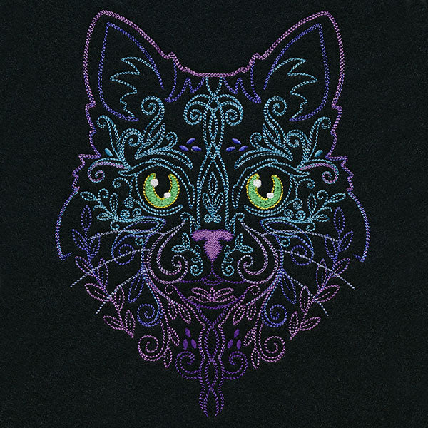 Midnight Dreams Botanical Kitty