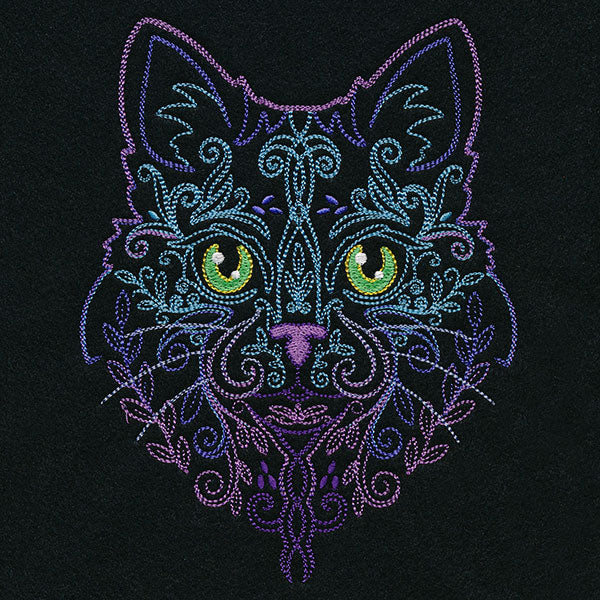 Midnight Dreams Botanical Kitty