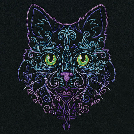 Midnight Dreams Botanical Kitty