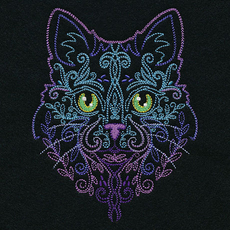 Midnight Dreams Botanical Kitty