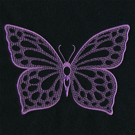 Dynamic Butterfly (Embossed)
