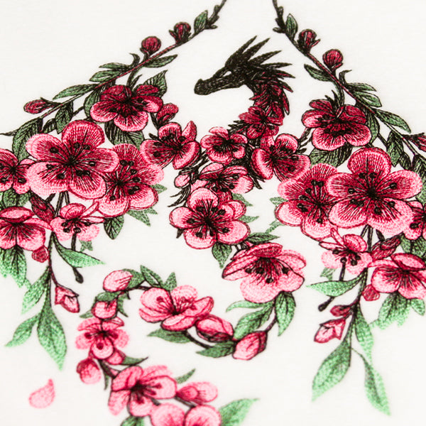 Spring Cherry Blossom Dragon