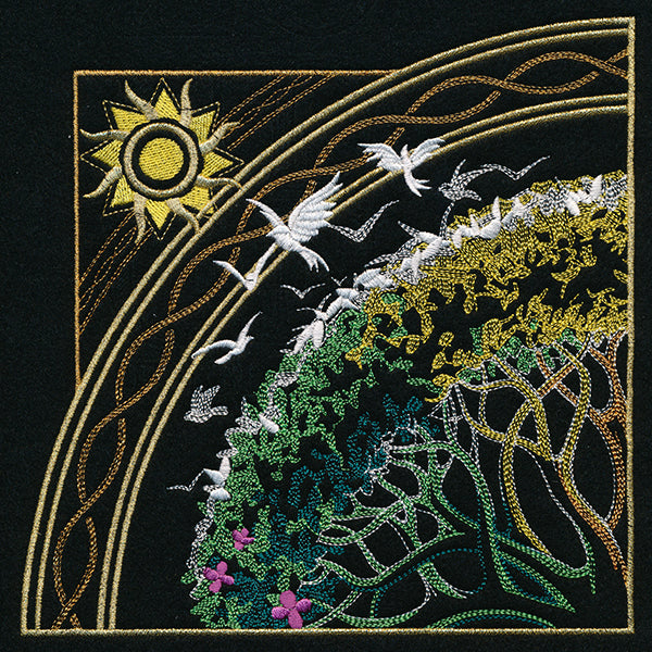 Four Seasons Kaleidoscope Tree - Summer