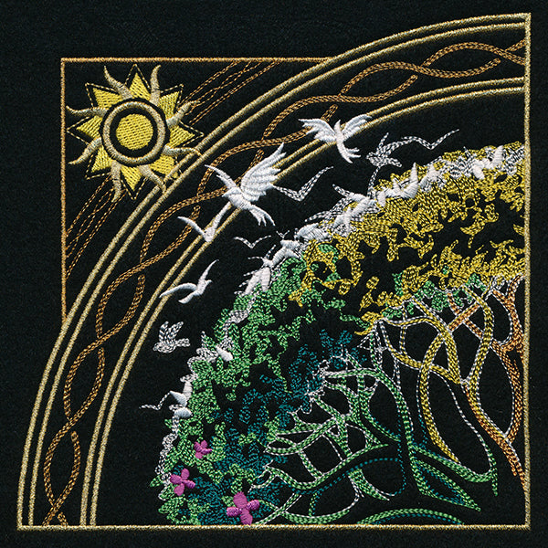 Four Seasons Kaleidoscope Tree - Summer