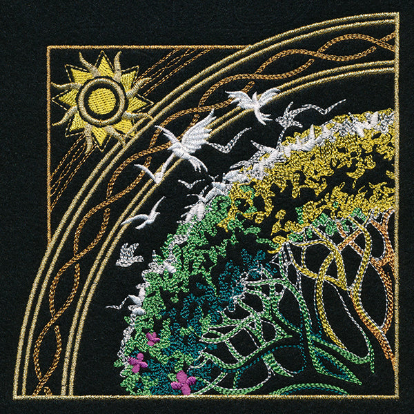 Four Seasons Kaleidoscope Tree - Summer