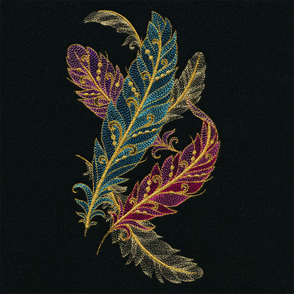 Gilded Feather Cascade