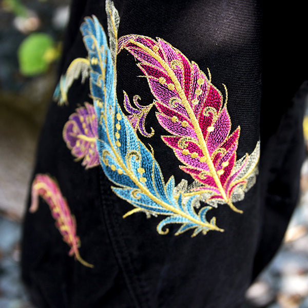 Gilded Feather Cascade