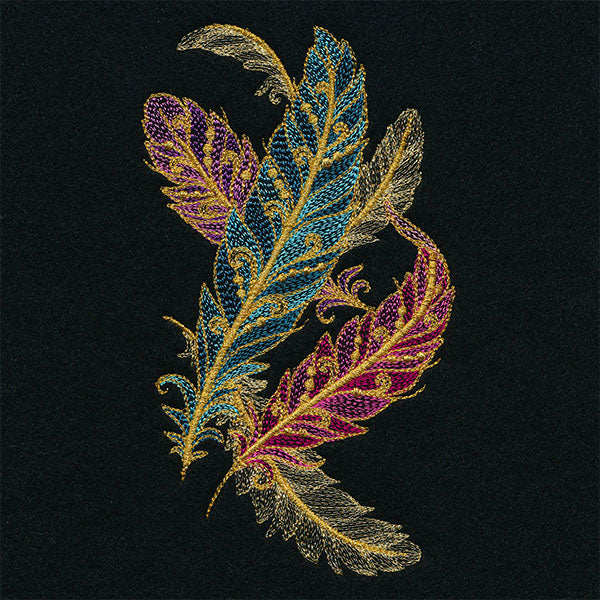 Gilded Feather Cascade