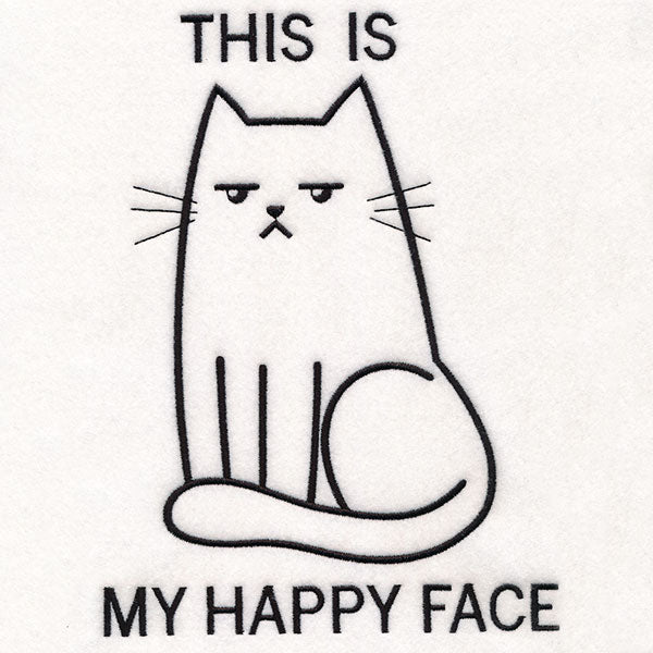 Happy Face Cat