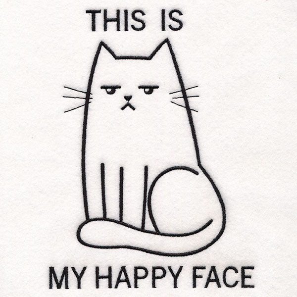 Happy Face Cat
