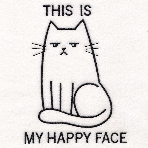 Happy Face Cat