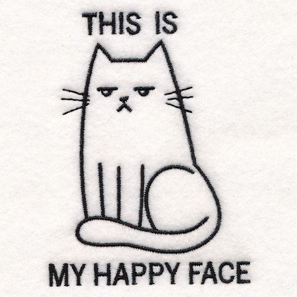Happy Face Cat