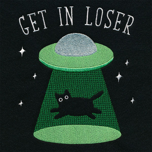 Get in Loser Cat (Embossed)
