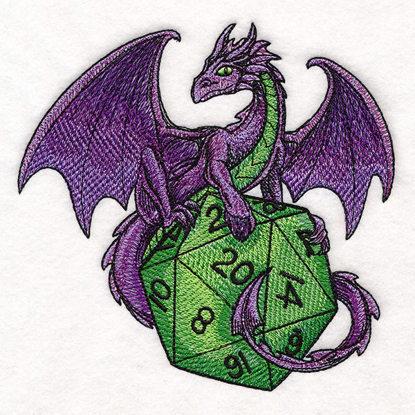 D20 Dragon and Dice