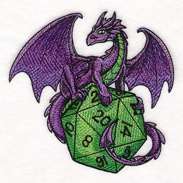 D20 Dragon and Dice