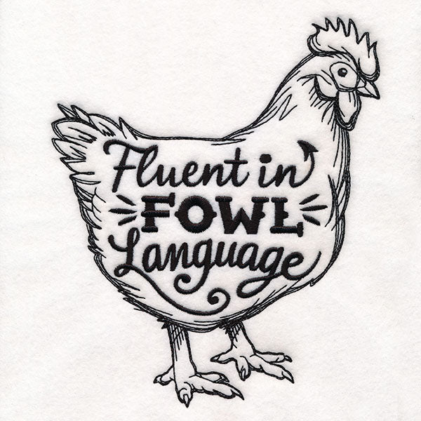 Fowl Language Chicken