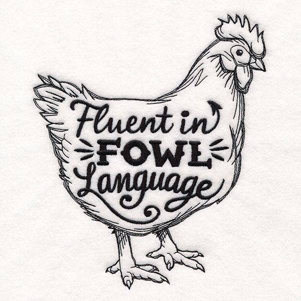 Fowl Language Chicken
