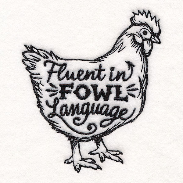 Fowl Language Chicken
