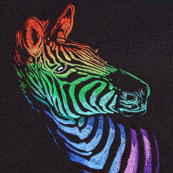 Wild Rainbow Zebra