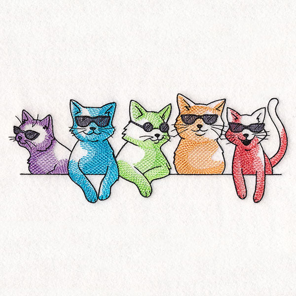 Cool Cats in Color
