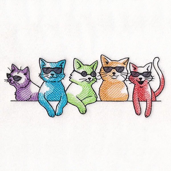 Cool Cats in Color