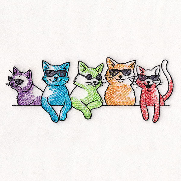Cool Cats in Color